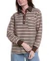 Serenette Polo Sweater In Brown