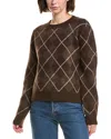 Serenette Pullover Sweater In Brown