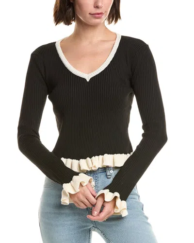 SERENETTE SERENETTE RUFFLE BLOUSE