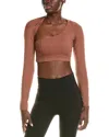 Serenette Top In Brown