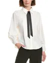 Serenette Woven Shirt In White