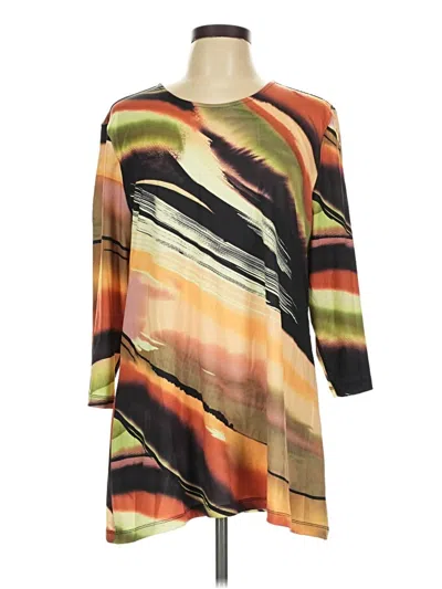 Pre-owned Serengeti 3/4 Sleeve T-shirt In Orange