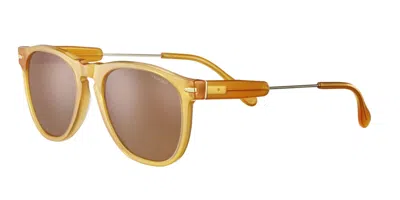 Serengeti Amboy Polarized Ss530002 Occhiali Da Sole Marroni Per Uomo In Brown