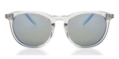 Serengeti Arlie Polarized Ss483003 Men's Sunglasses Clear Size 52 In Transparent