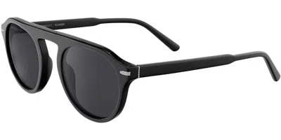 Serengeti Arthur Polarized Ss744003 Men's Sunglasses Black Size 52