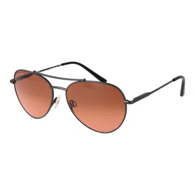 Serengeti Black Metal Sunglasses
