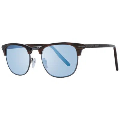 Serengeti Brown Unisex Sunglasses In Blue