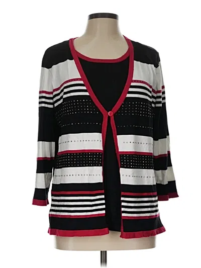 Pre-owned Serengeti Cardigan Sweater In Black