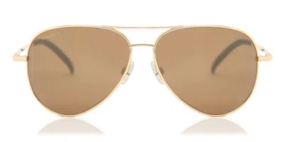 Serengeti Carrara Polarized 8546 Men's Sunglasses Gold Size 59