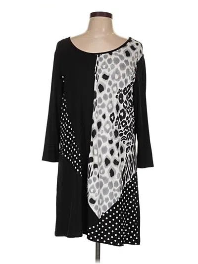 Pre-owned Serengeti Casual Dress In Black