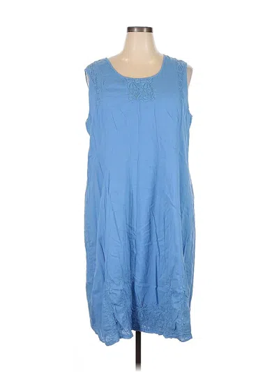 Pre-owned Serengeti Casual Dress In Blue