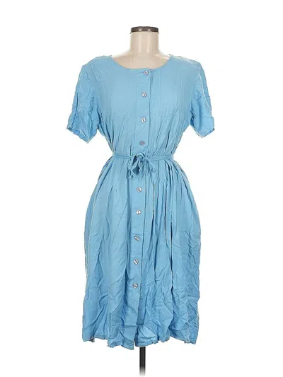 Pre-owned Serengeti Casual Dress In Blue