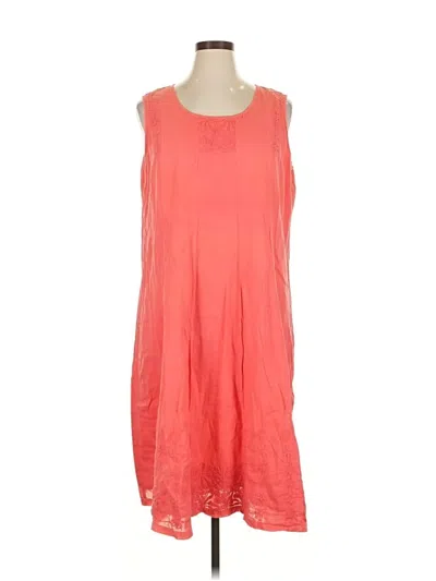 Pre-owned Serengeti Casual Dress In Orange