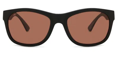 Serengeti Chandler Polarized Ss557003 Men's Sunglasses Black Size 56 In Brown