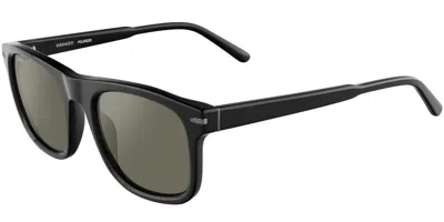 Serengeti Charlton Polarized Ss576009 Men's Sunglasses Black Size 52