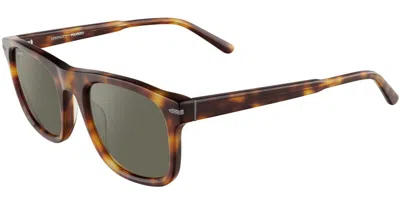 Serengeti Charlton Polarized Ss576010 Men's Sunglasses Tortoiseshell Size 52 In Brown