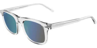 Serengeti Charlton Polarized Ss576011 Men's Sunglasses Clear Size 52 In Blue
