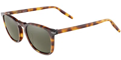 Serengeti Delio Polarized Ss021009 Men's Sunglasses Tortoiseshell Size 51 In Brown