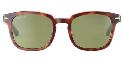 Serengeti Ethan Ss575006 Men's Sunglasses Tortoiseshell Size 52 In Green