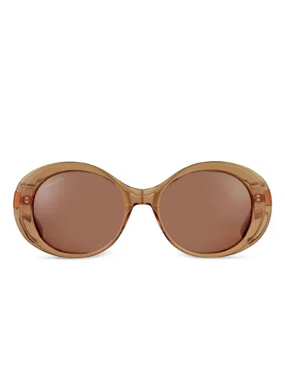 Serengeti Eyewear Bacall Sunglasses In 褐色
