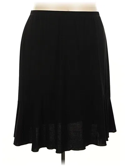 Pre-owned Serengeti Formal Skirt In Black
