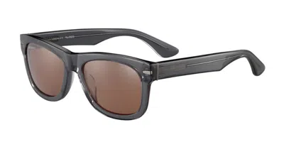Serengeti Foyt Polarized Ss549003 Men's Sunglasses Grey Size 53 In Gray