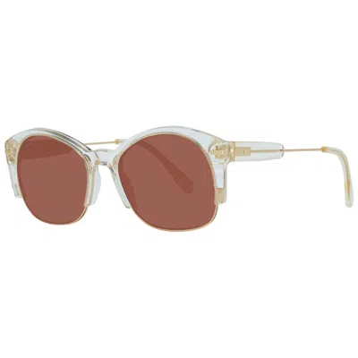 Serengeti Gold Unisex Sunglasses In Brown