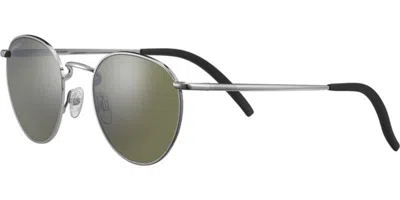 Serengeti Hamel Polarized 8927 Occhiali Da Sole Argentati Per Uomo In Silver