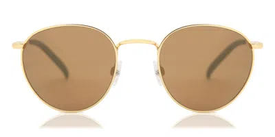 Serengeti Hamel Polarized 8929 Occhiali Da Sole Oro Per Uomo In Brown