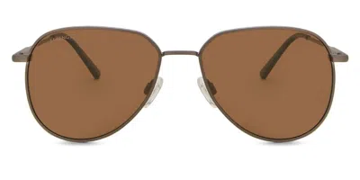 Serengeti Haywood Ss543001 Occhiali Da Sole Marroni Per Uomo