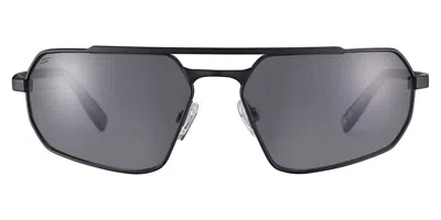 Serengeti Hinkley Polarized Ss570001 Men's Sunglasses Black Size 63 In Animal Print