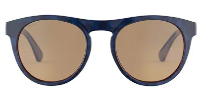 Serengeti Kingman Polarized Ss572003 Men's Sunglasses Tortoiseshell Size 53 In Brown