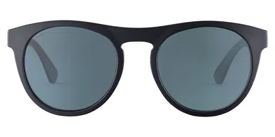 Serengeti Kingman Polarized Ss572004 Men's Sunglasses Black Size 53 In Gray