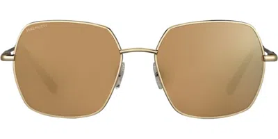 Serengeti Loy Ss548005 Men's Sunglasses Gold Size 56