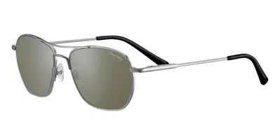 Serengeti Lunger Polarized Ss545002 Occhiali Da Sole Gunmetal Per Uomo In Pink