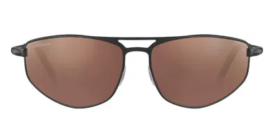 Serengeti Masten Polarized Ss579001 Men's Sunglasses Black Size 43