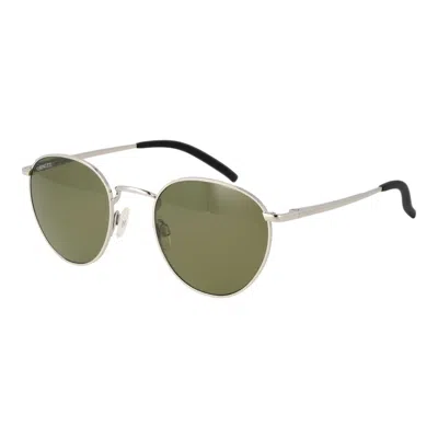 Serengeti Metal Sunglasses In Green