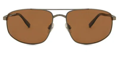 Serengeti Modugno 2.0 Polarized Ss566005 Men's Sunglasses Gunmetal Size 63 In Black
