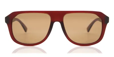Serengeti Oatman Polarized Ss535004 Occhiali Da Sole Borgogna Per Uomo In Red