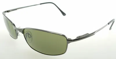 Pre-owned Serengeti Prato Gunmetal / Green 555nm Sunglasses Gg6787 54mm
