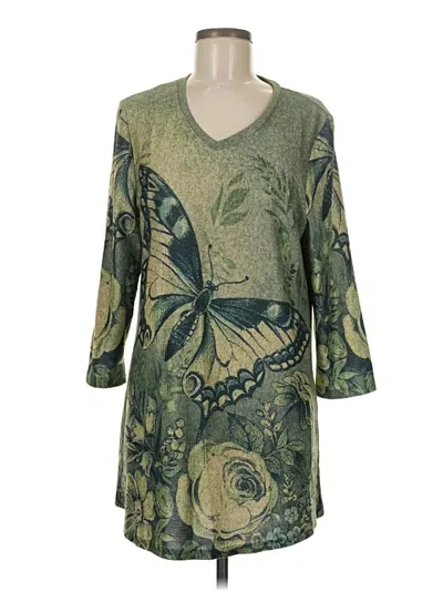 Pre-owned Serengeti Pullover Sweater In Green