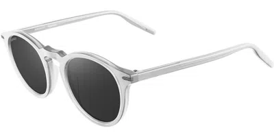 Serengeti Raffaele Polarized Ss041012 Women's Sunglasses Clear Size 48 In Black