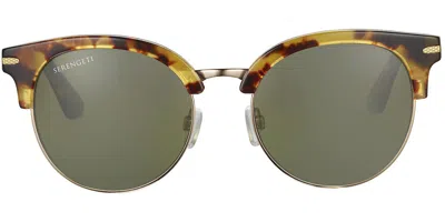 Serengeti Susan Polarized Ss560002 Women's Sunglasses Tortoiseshell Size 53