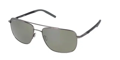 Serengeti Tellaro Polarized 8820 Men's Sunglasses Silver Size 60 In Metallic