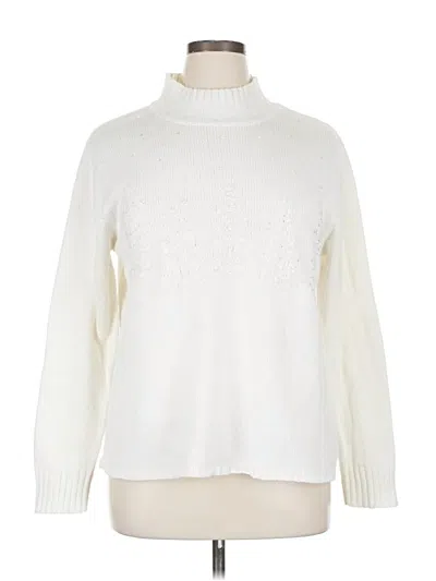 Pre-owned Serengeti Turtleneck Sweater In Ivory
