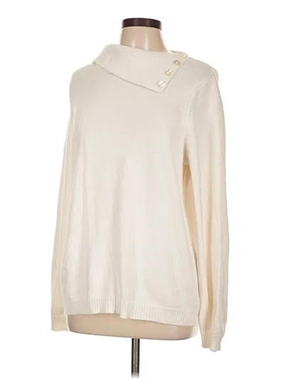 Pre-owned Serengeti Turtleneck Sweater In Ivory