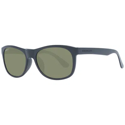 Serengeti Unisex Sunglasses In Black