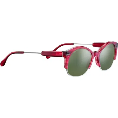 Serengeti Unisex Sunglasses  Ss529004 53 Gbby2 In Pink