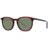 Serengeti Rengeti Unix Sunglass In Red