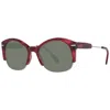 Serengeti Rengeti Unix Sunglass In Red